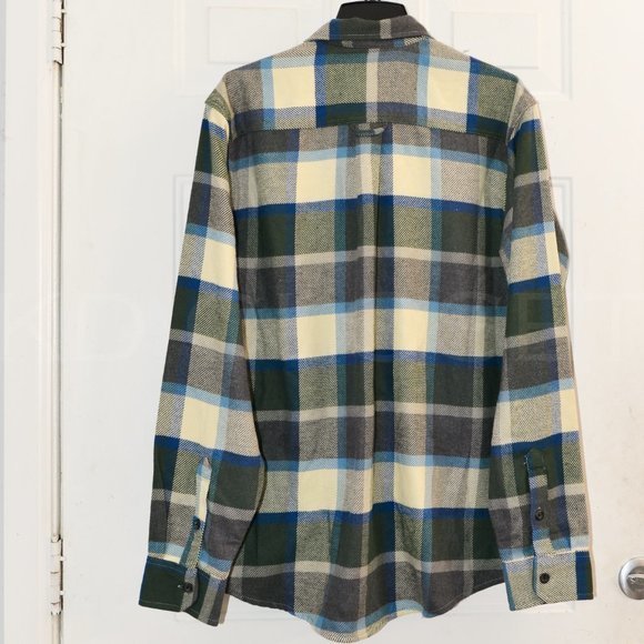 Men’s Green Flannel Shirt Orvis - Picture 5 of 6